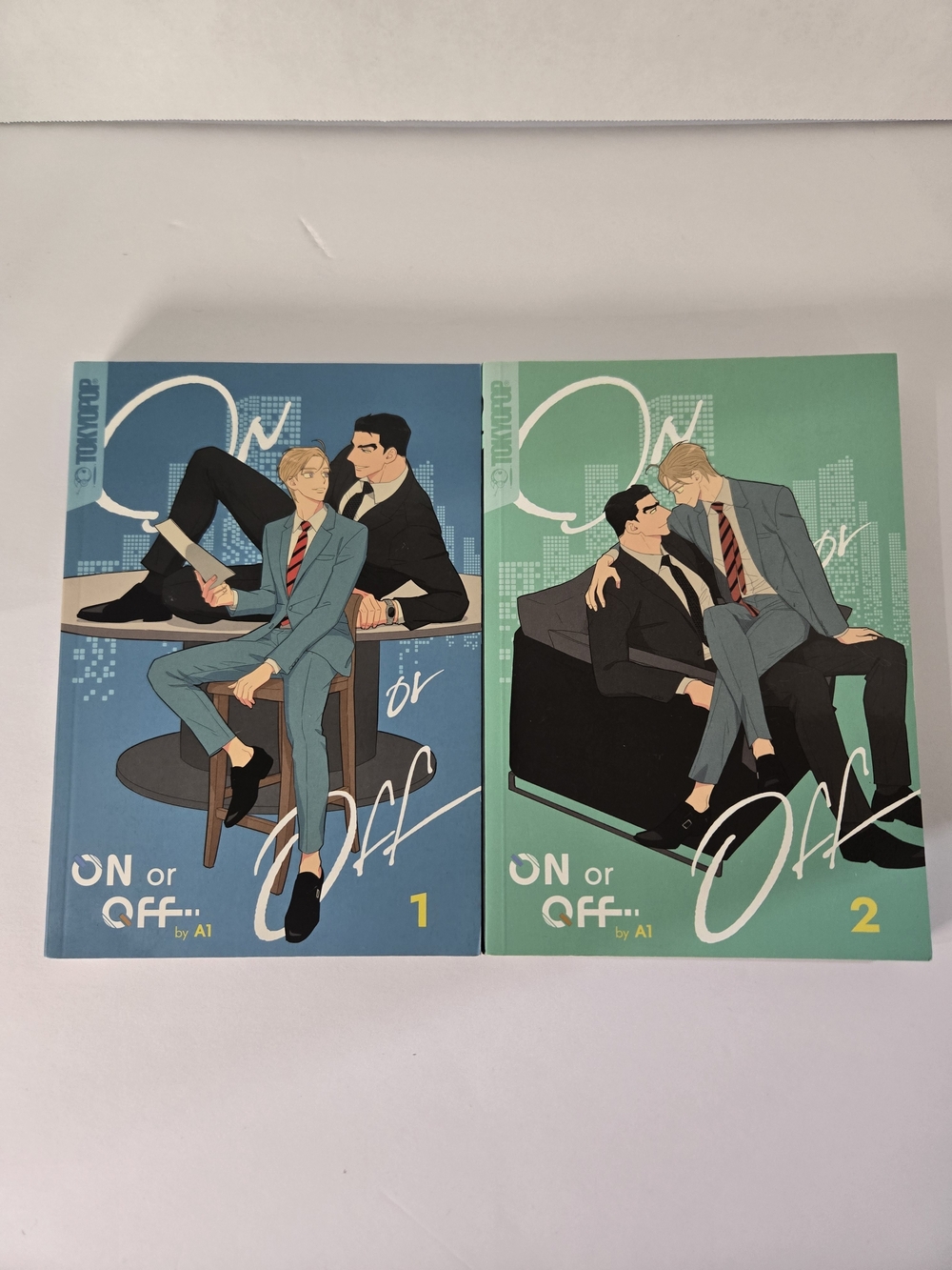 ON or OFF by A1 Volumes 1 & 2 Paperback Manga English Colored Pages